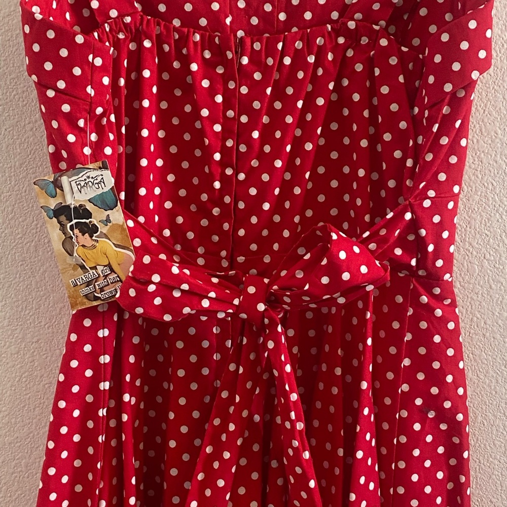 Vargas classic Marilyn style pin-up dress size medium NWT - Picture 5 of 11
